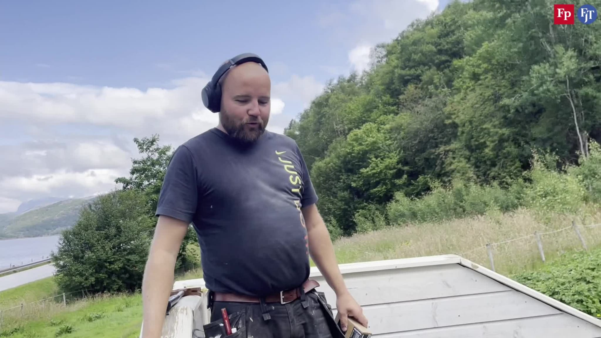 I favorittkroken liker Jón seg aller best under noko han har laga sjølv