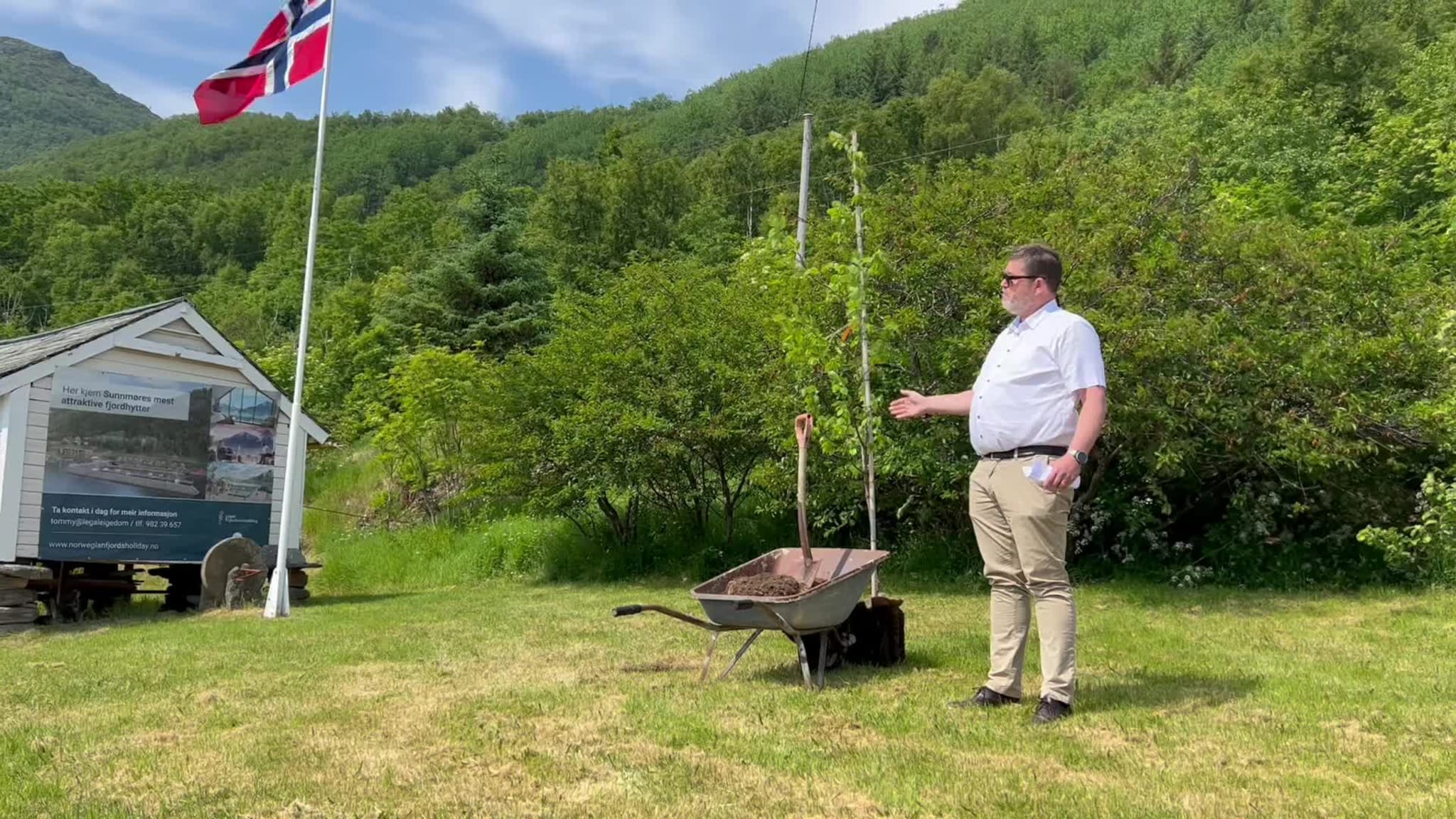 Stor interesser for hyttene