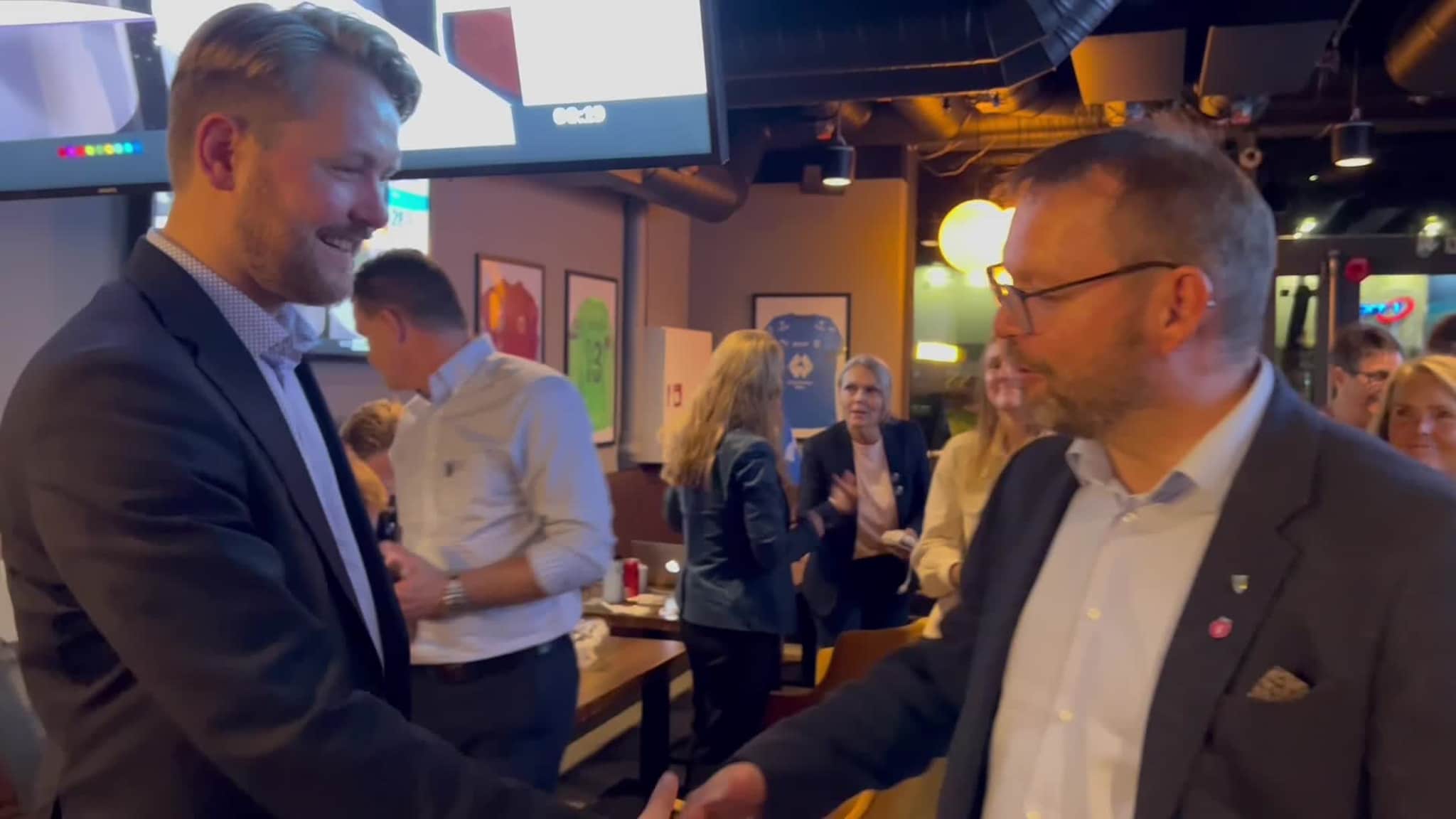 Gratulerer den nye ordføraren