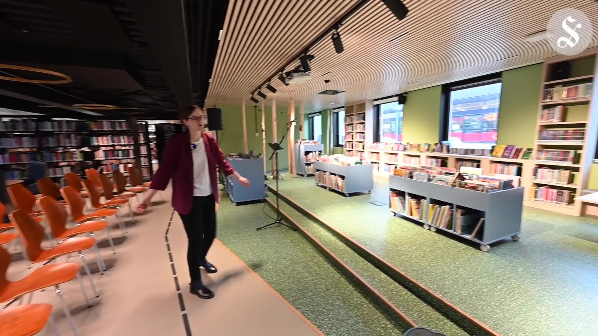 Omvisning av nye Sykkylven Bibliotek