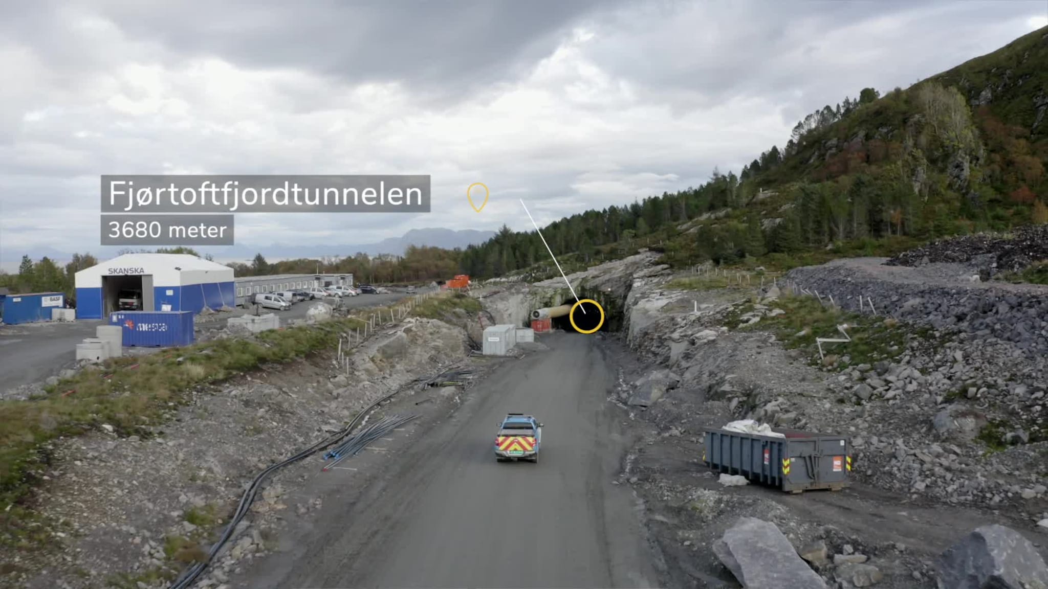 Nordøyvegen. Fjørtofta tunneldriving.mov