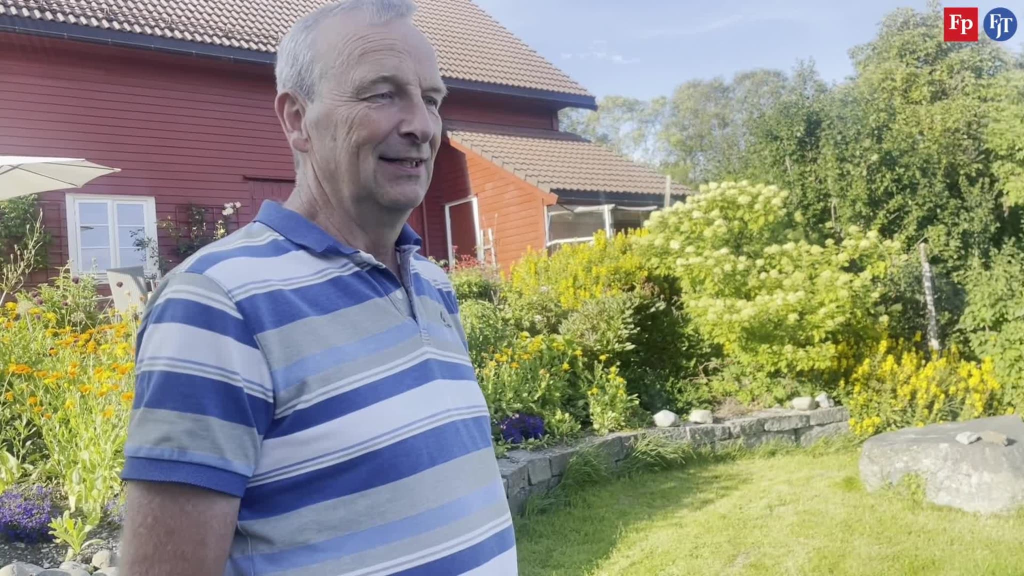 Gustav Johan lar gjerne kona vere offer for drivhuseffekten – men ikkje slik du trur