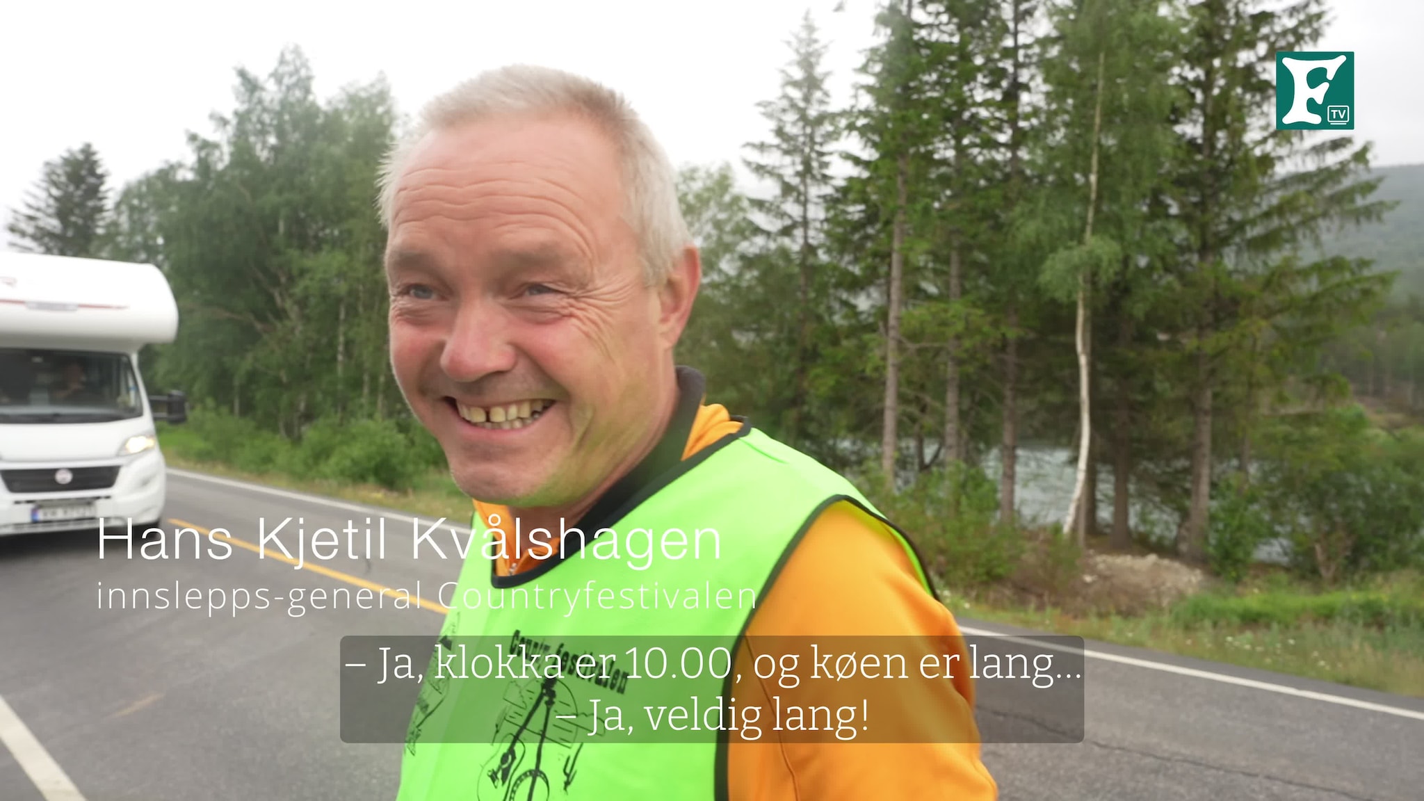 Tidleg opning av countryfestivalen i Skjåk