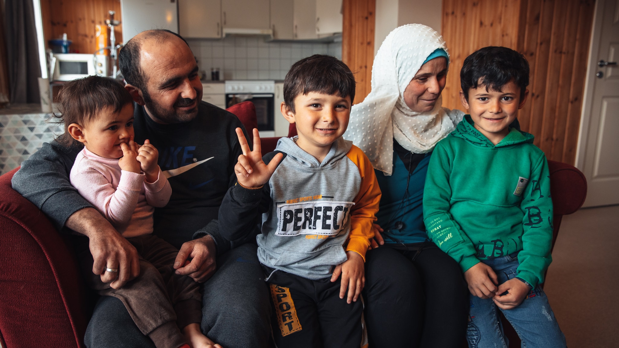 Heidar og familien flyktet fra krigen i Syria