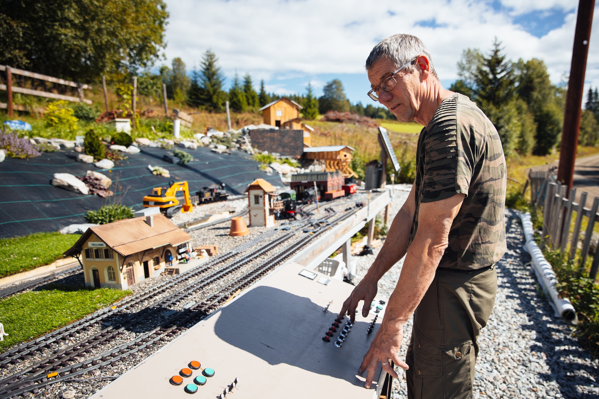 Marcel - en modellbygger og tusenkunstner
