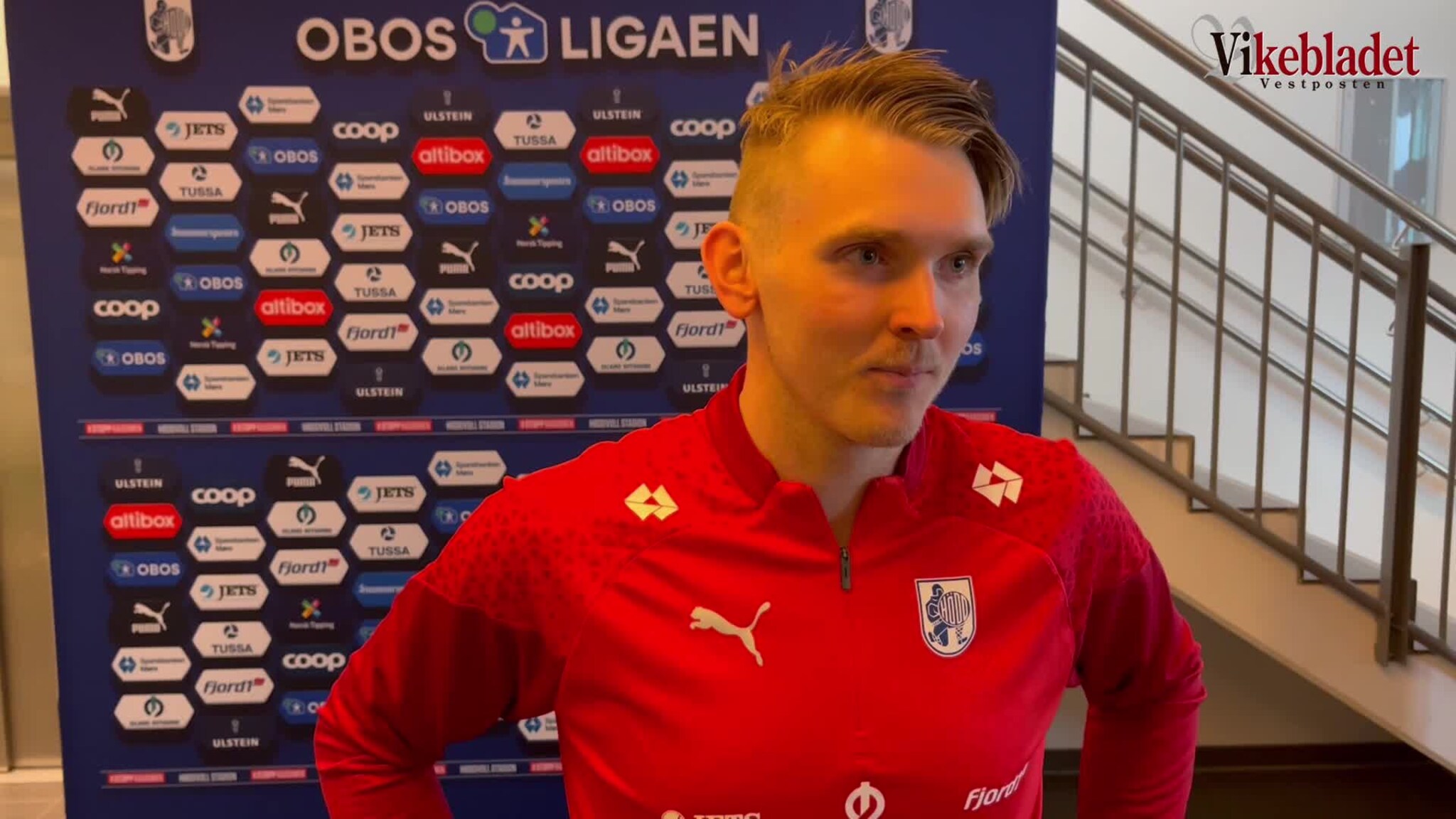 Ole Monrad Alme etter sigeren over Raufoss