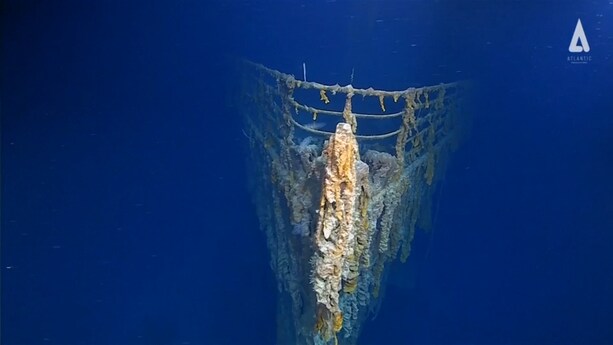 Nya bilder på Titanic