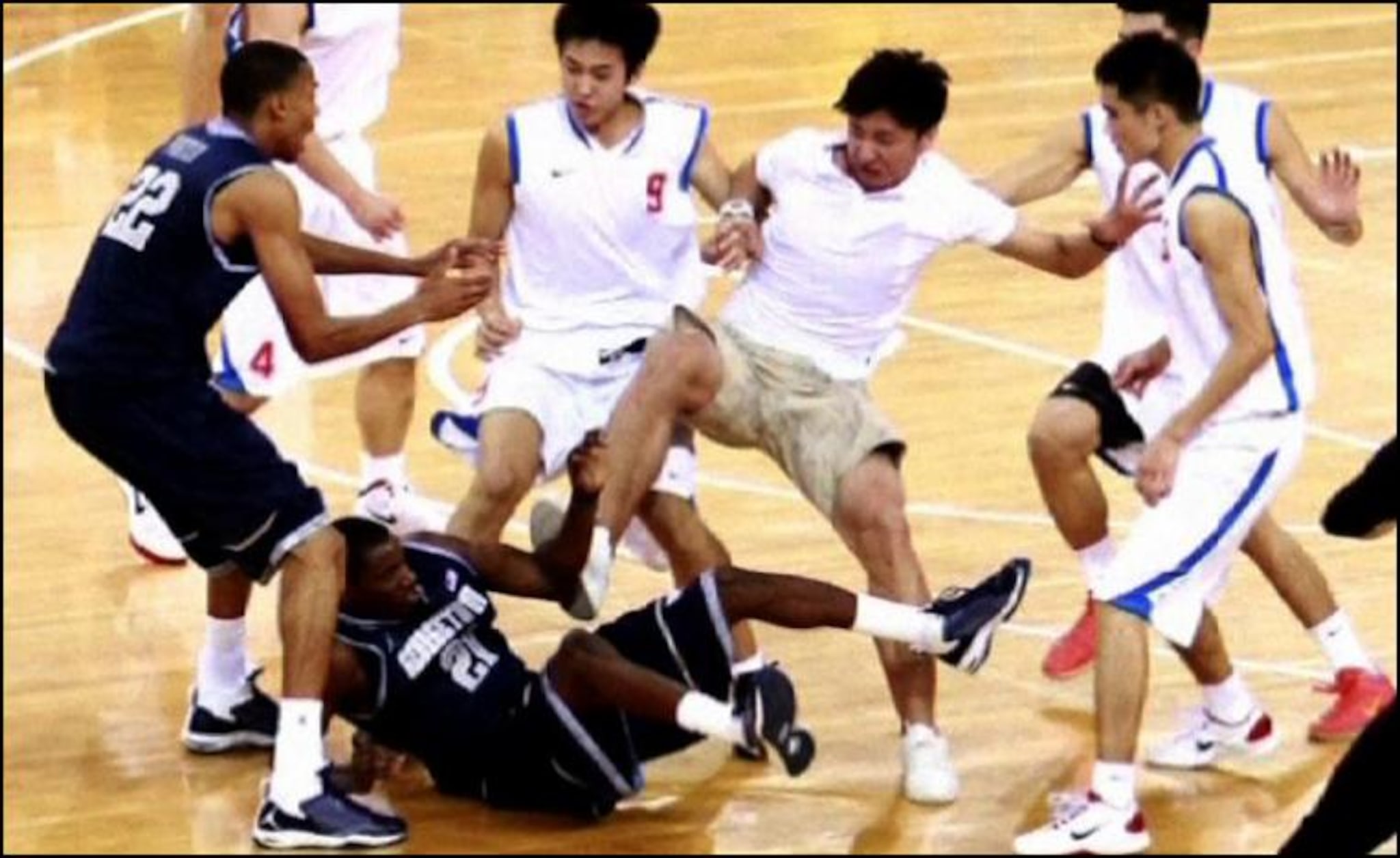 Basketkamp Endte I Basketak Alle Gikk Amok VG