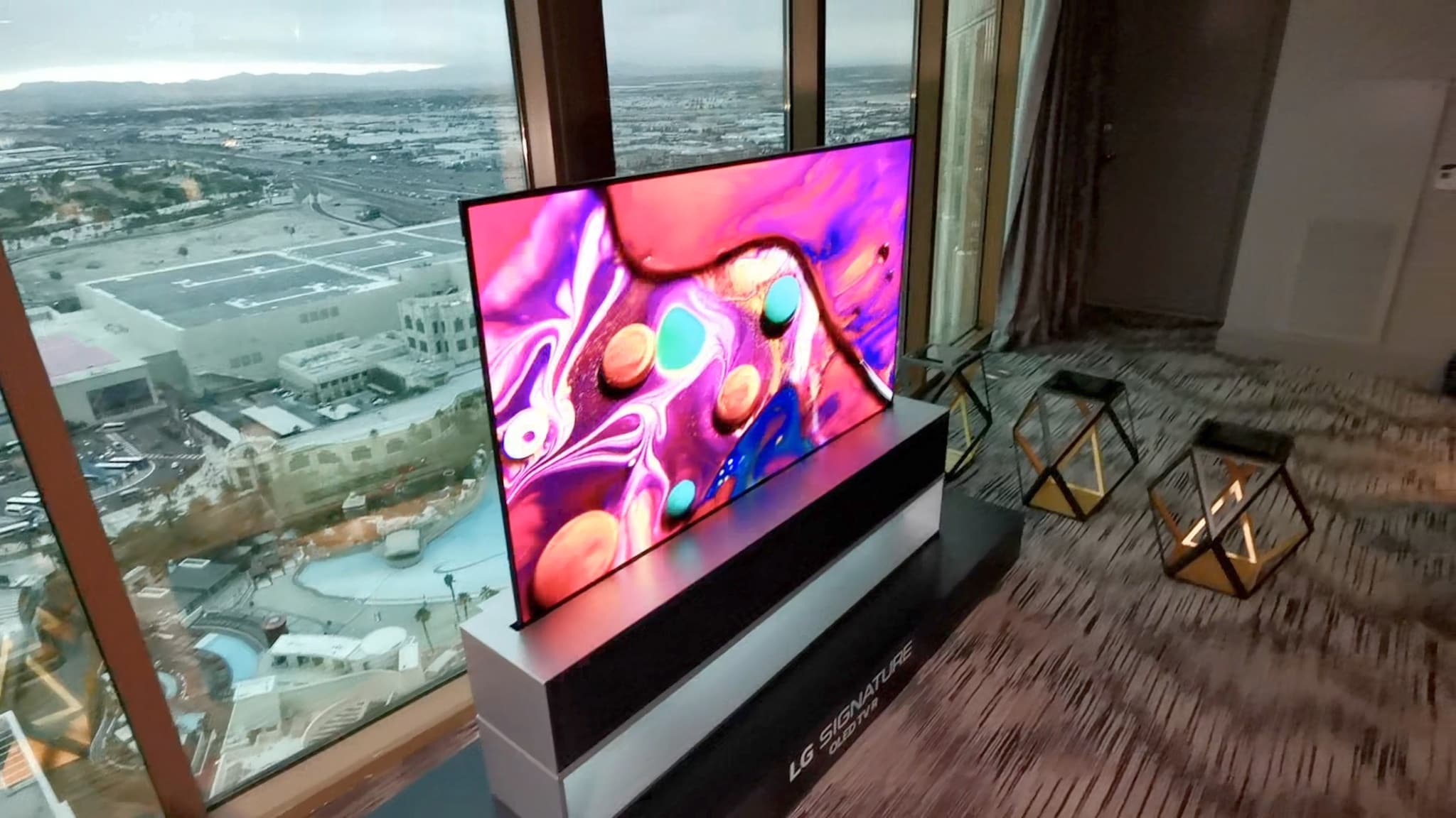 LGs rulle-TV er utsatt etter patentstrid