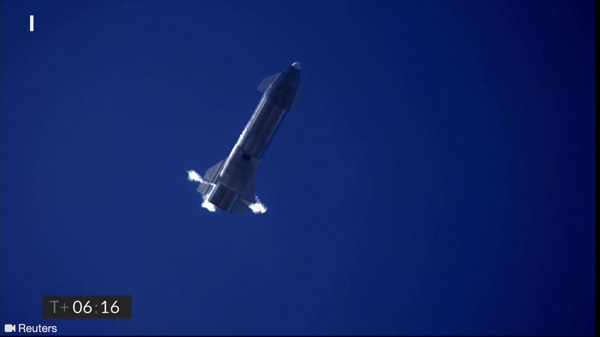 SpaceX’ testflyvning av Starship endte i eksplosjon
