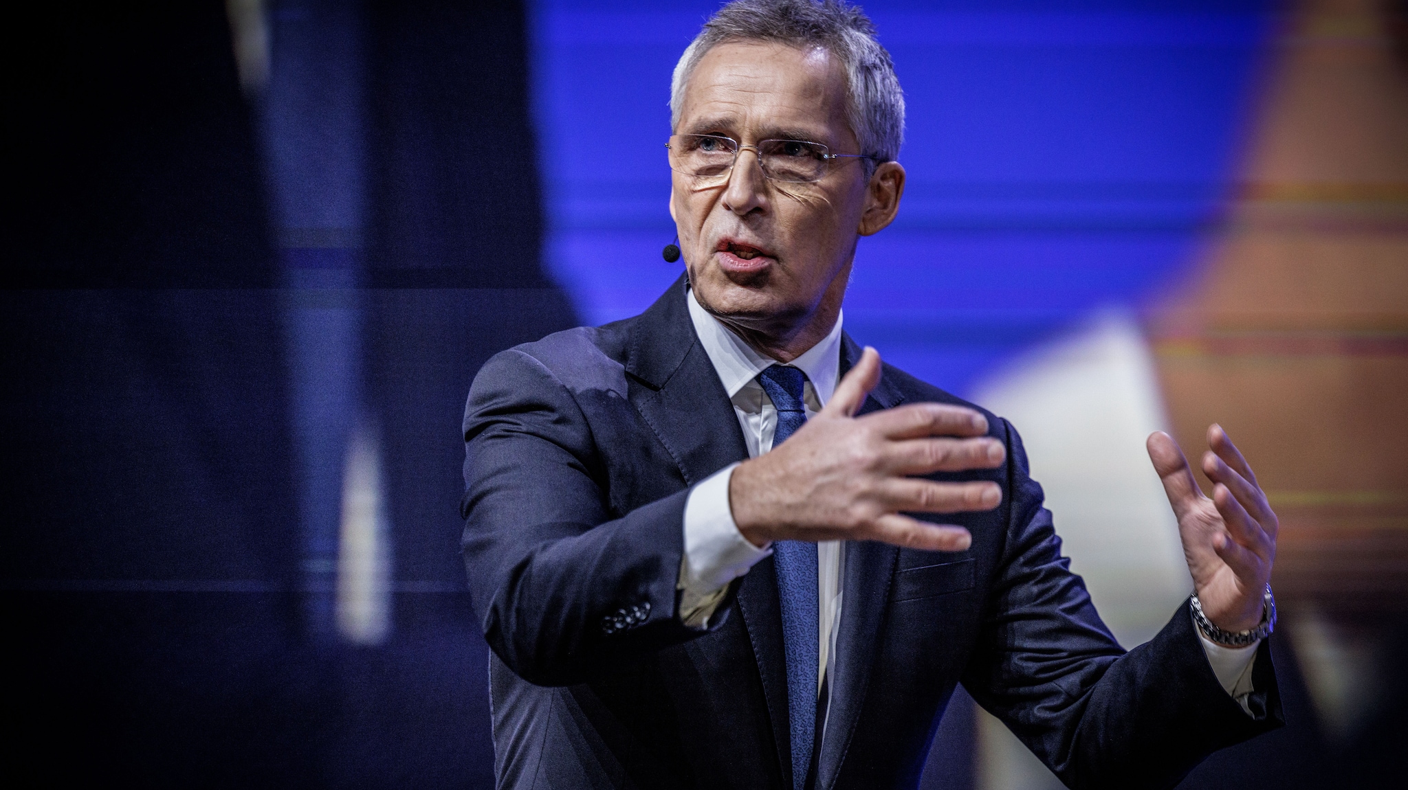 Stoltenberg at the NHO conference: – Arms are the way to peace in Ukraine