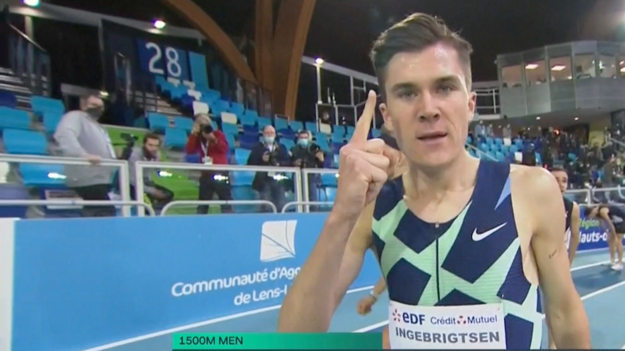 Jakob Ingebrigtsen Med Europeisk Rekord Pa 1500 Meter Vg