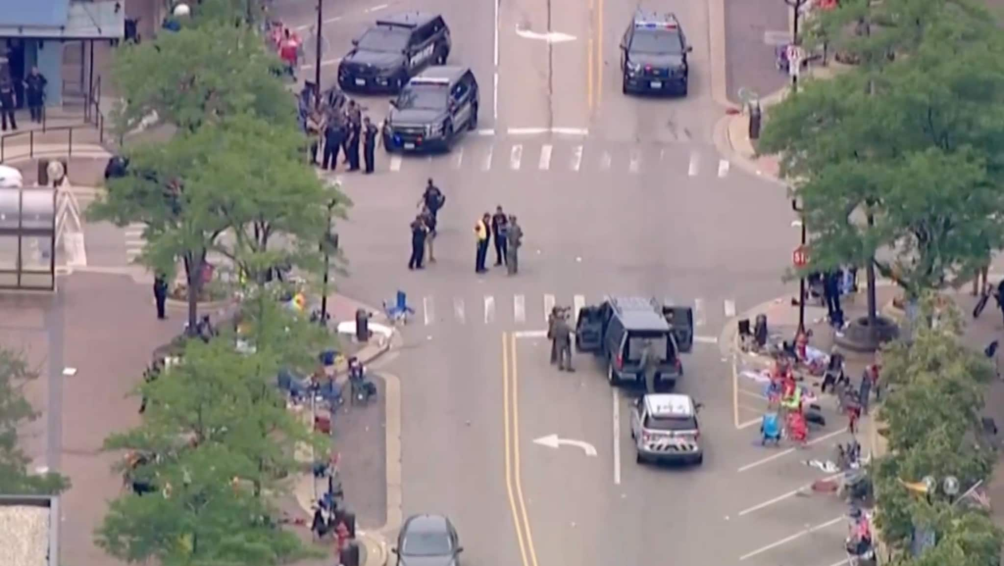 Shooting during the July 4 parade in the United States