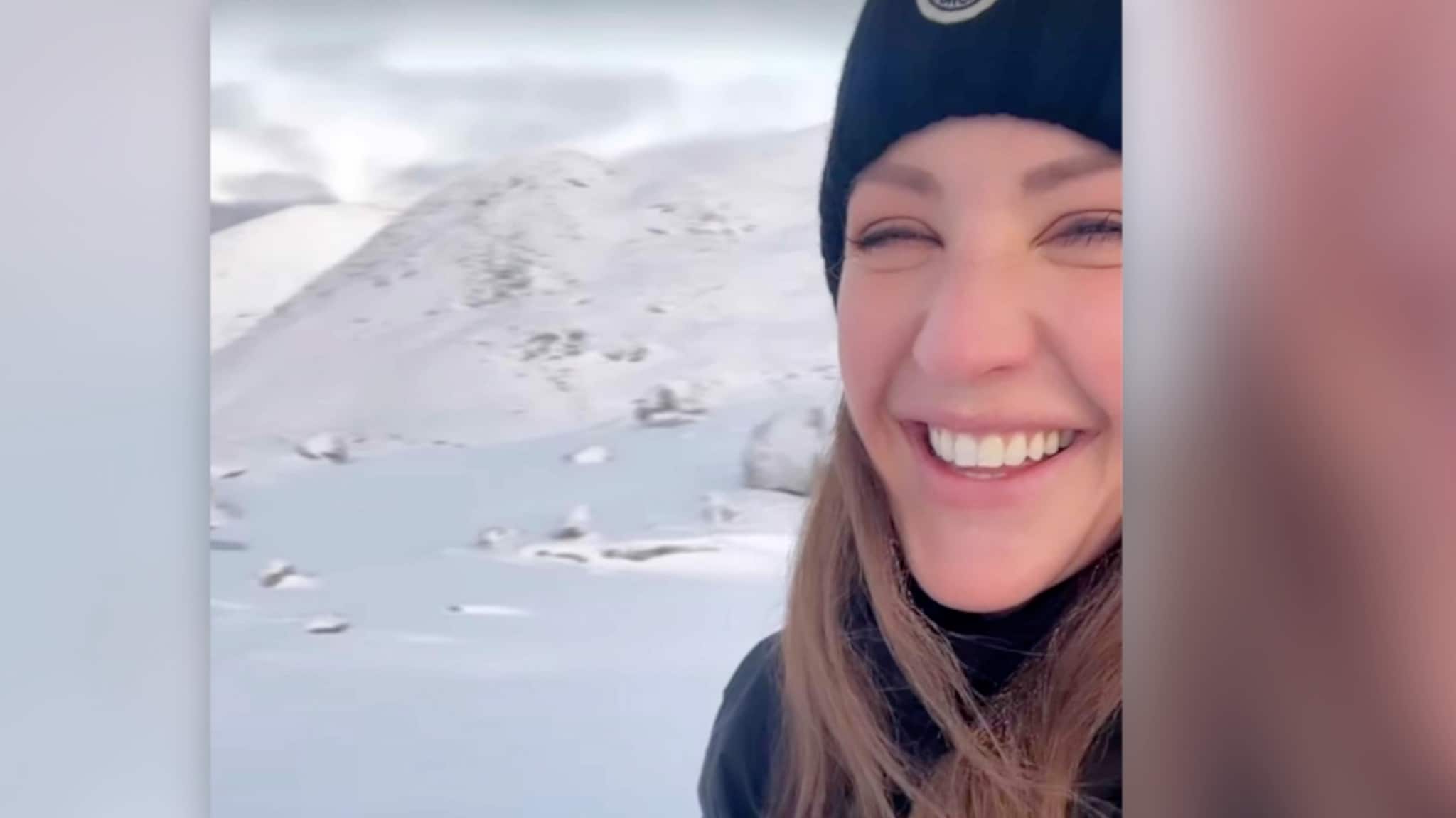 Ellie Goulding posted a video from Norway: – Get a mountain for myself!