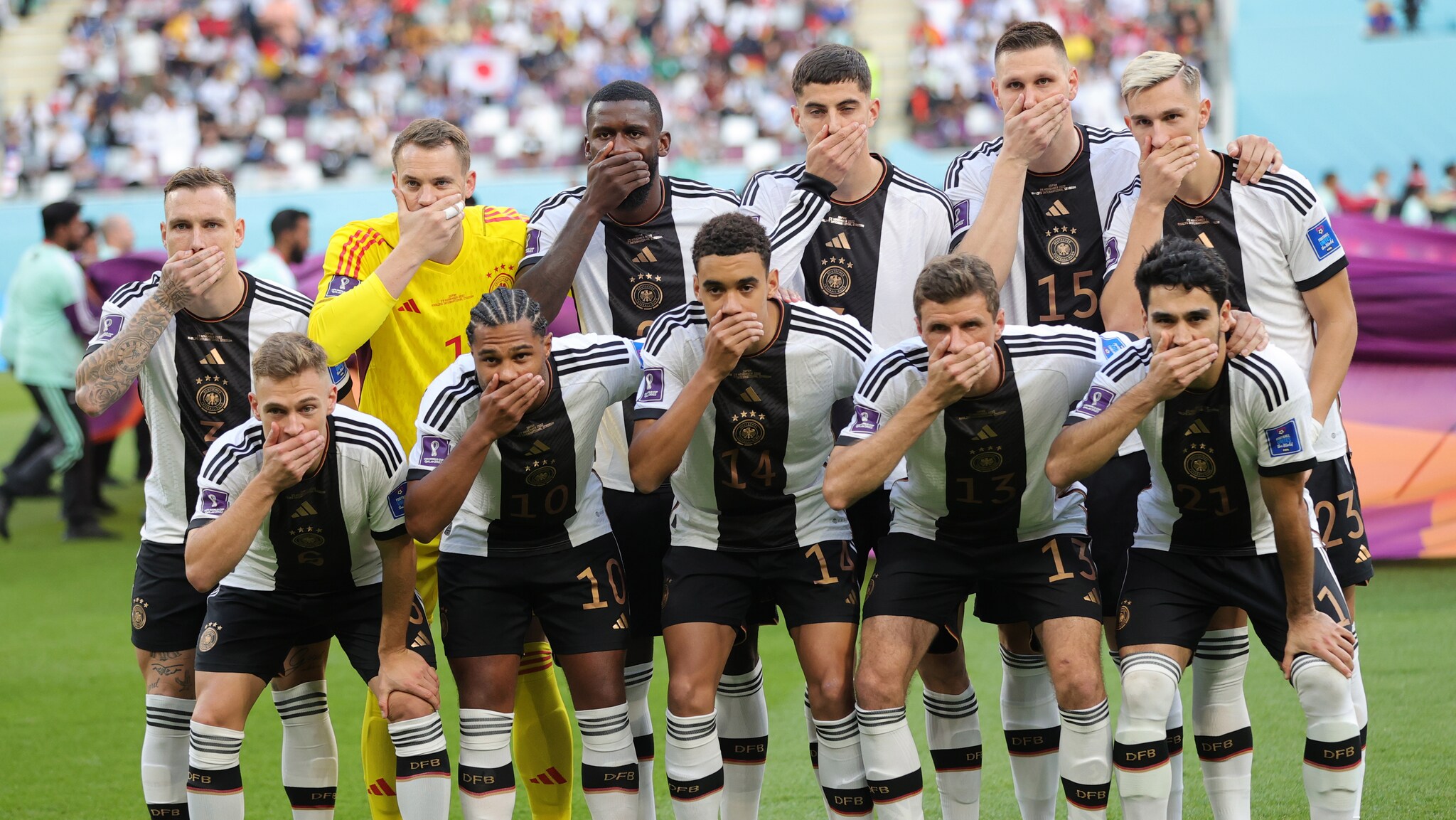 Tyskland markerte etter FIFA-trussel: – FIFA har brakt oss til taushet