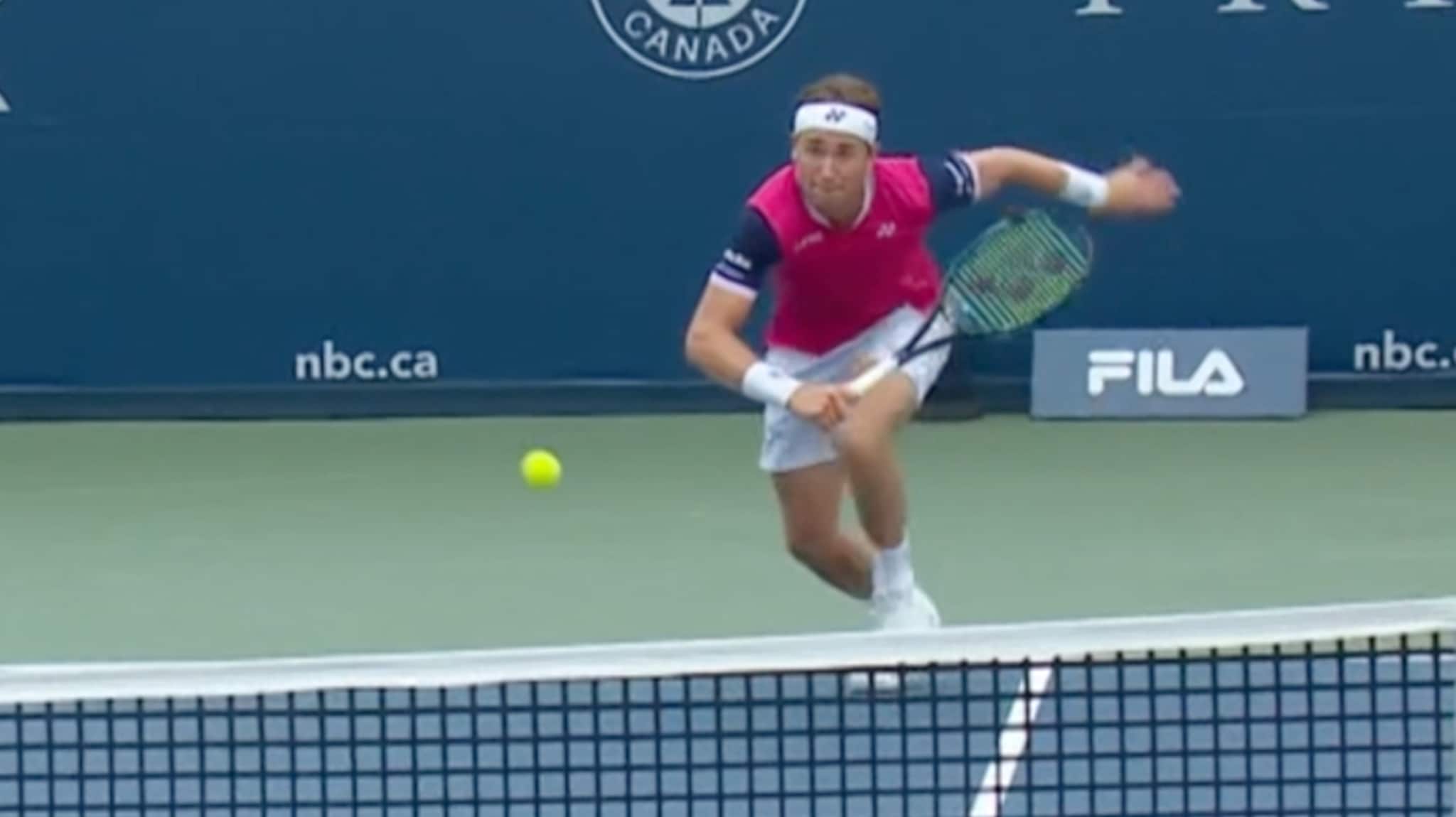 Casper Ruud lost to Alejandro Davidovich Fokina at the Canadian Open – reacted to forearm serve