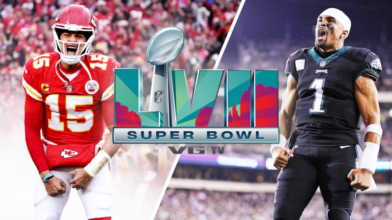 Kansas City Chiefs og Philadelphia Eagles klare for Super Bowl 2023