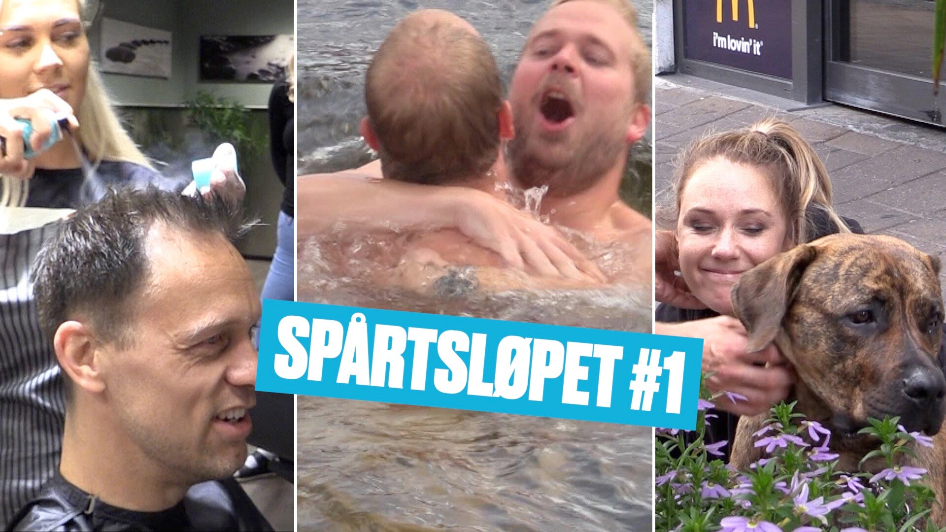 Spårtsløpet episode #1:  Smerte og nakenbading