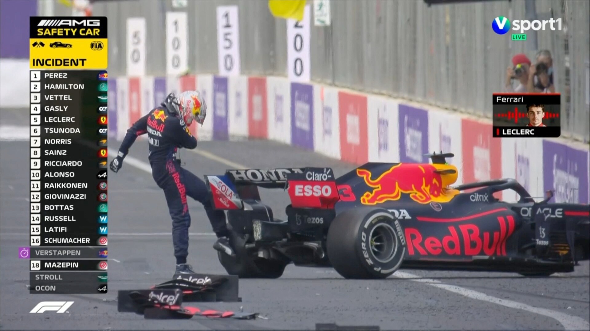 Verstappen-krasj og Hamilton-drama i utrolig Formel 1 ...