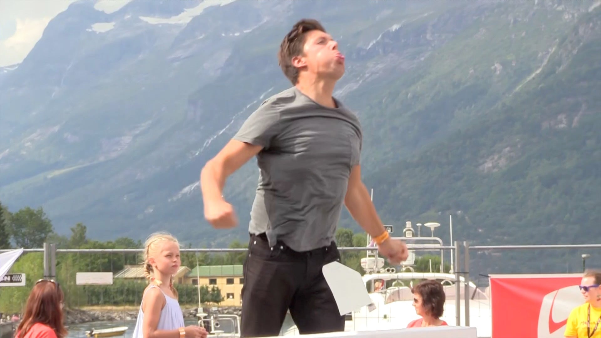 Norwegian Championship in Morell Stone Spitting