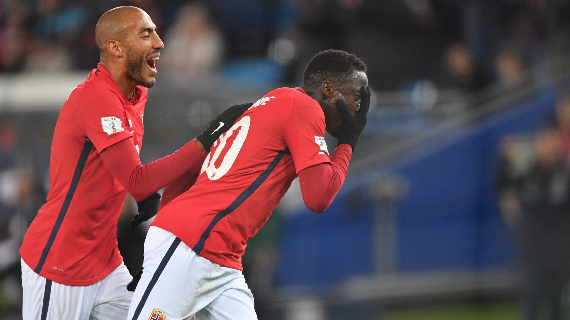 Jamel Rake Studio fulgte Norges seier over San Marino - VGTV