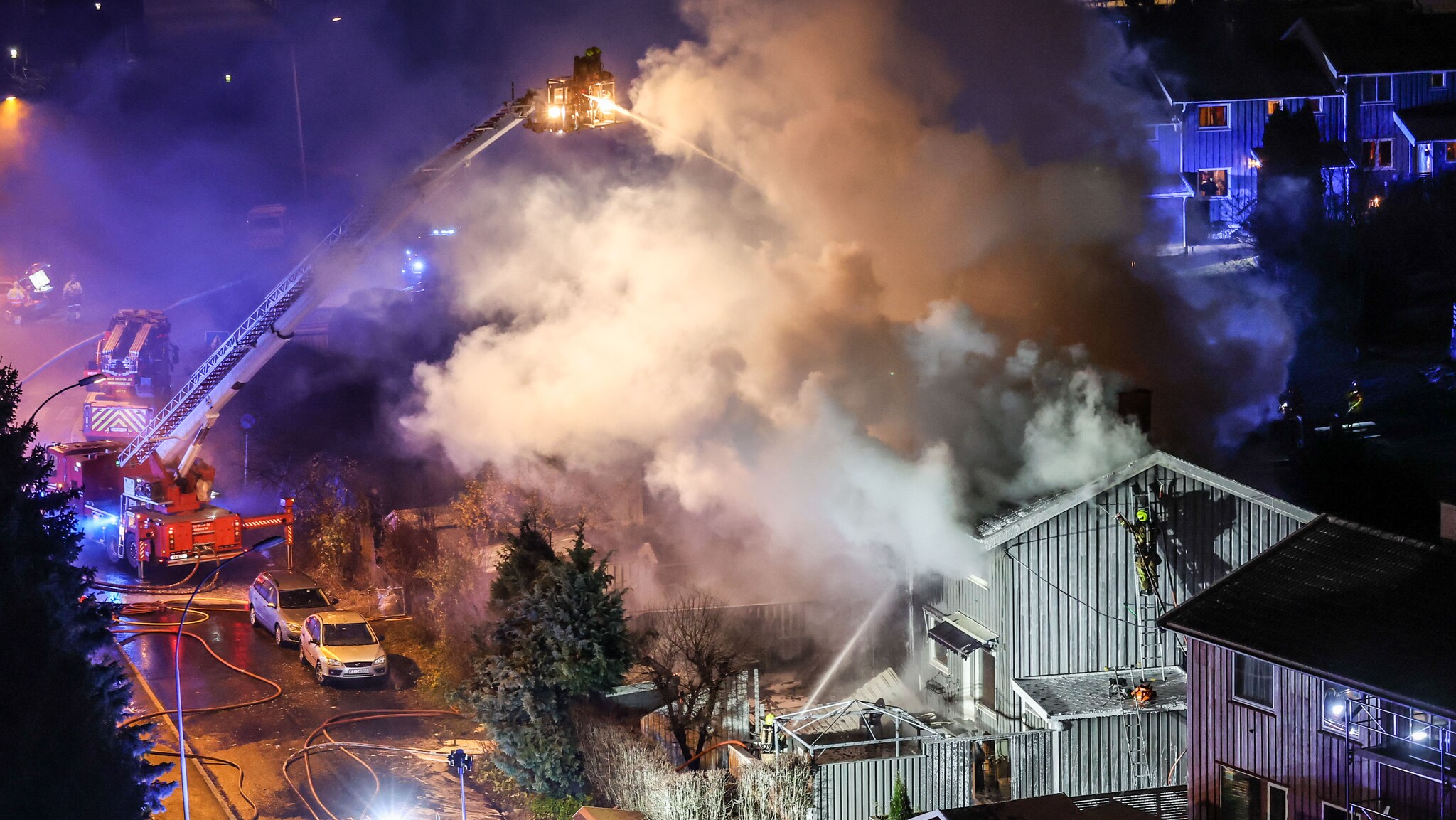 Fire at Bøler in Oslo under control