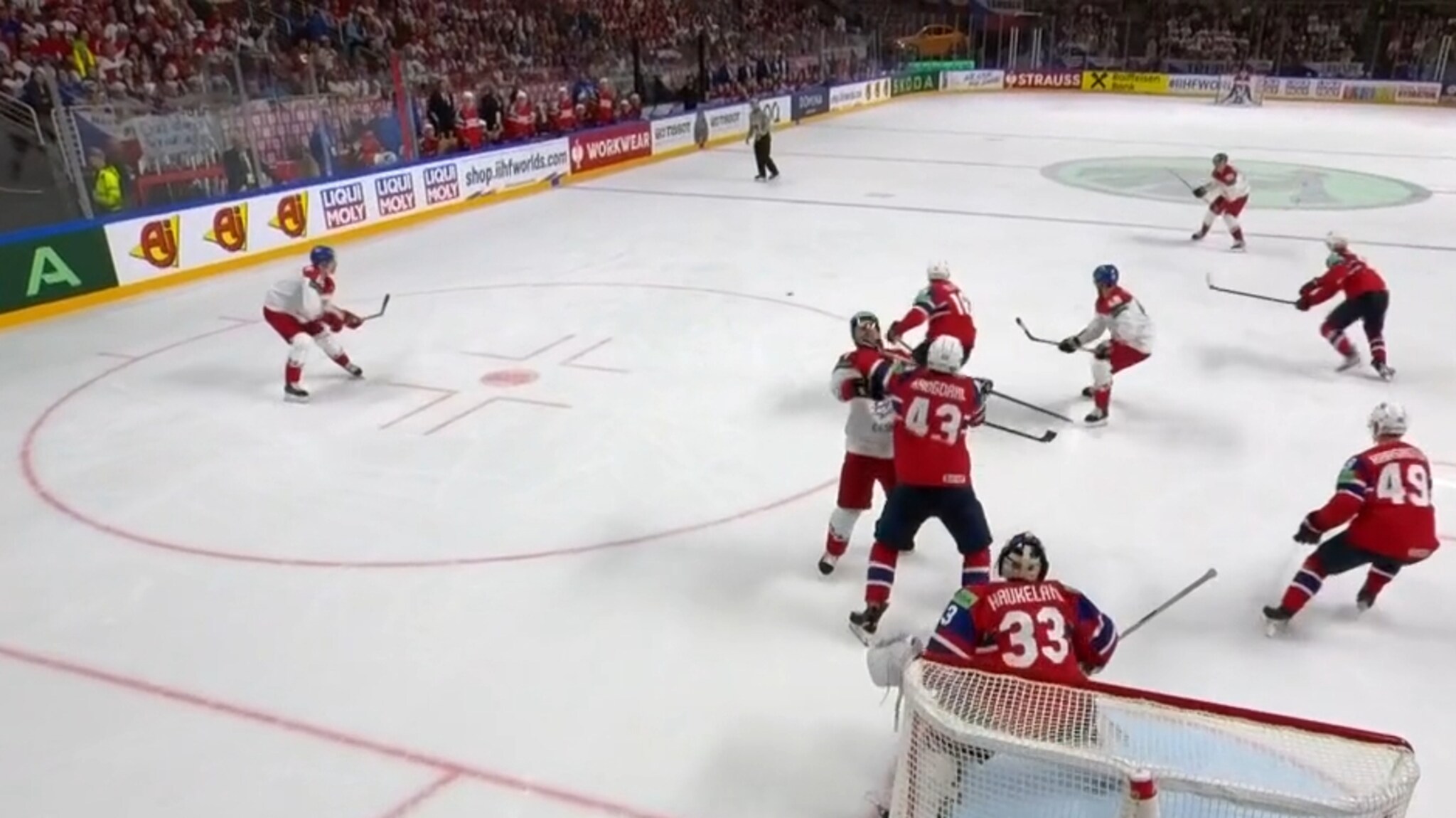 Norway lost to the Czech Republic at the Ice Hockey World Cup